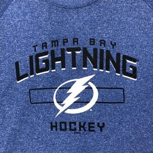 NHL Tampa Bay‎ Lightning Hockey T-Shirt Graphic Tee Men's Size 2XL
